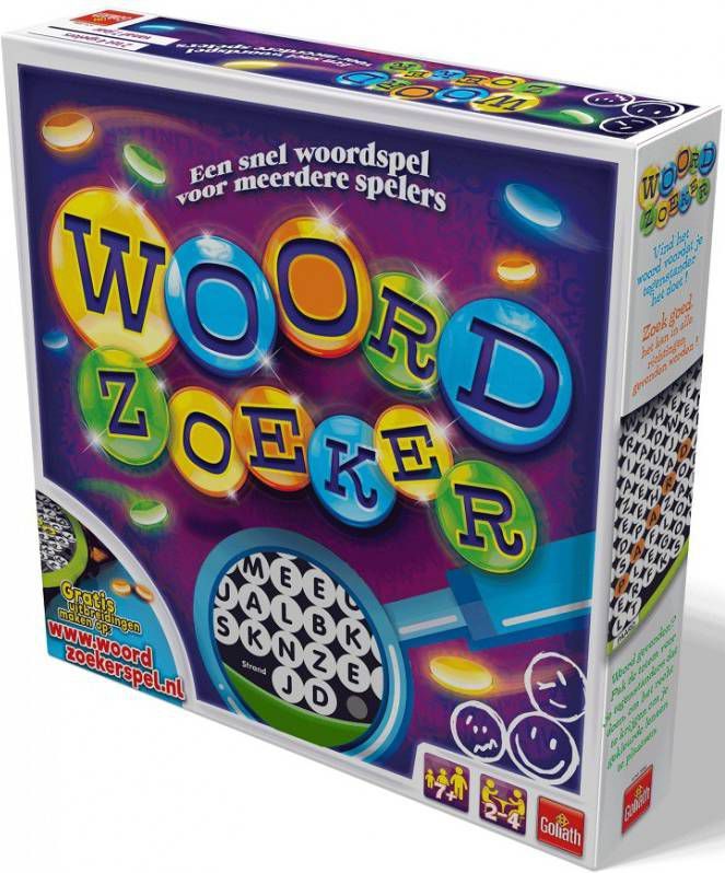 Goliath Woordzoeker &apos, 18 Bordspel