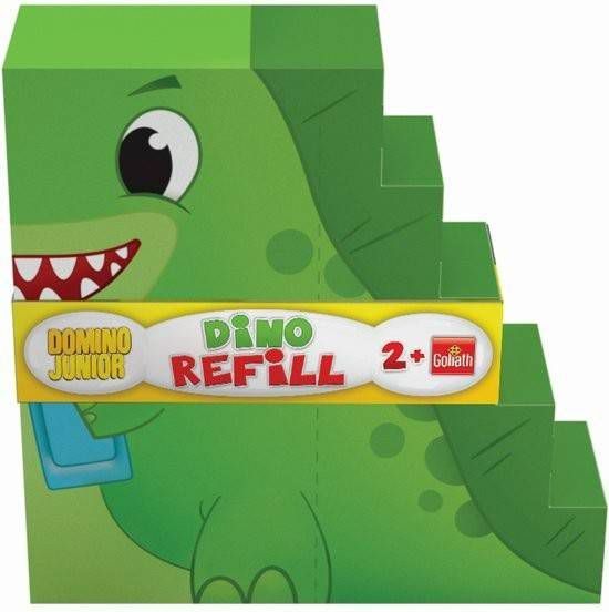 Goliath Domino Junior Twister Dino Refill 30 Dominostenen