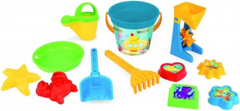 Huismerk Premium Wader Happy Summer Strand Emmerset 12 Delig