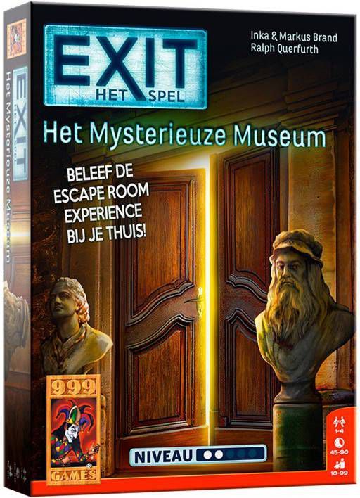999 Games Exit Het Mysterieuze Museum Breinbreker 10+