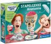 Clementoni Leerspel Stapelgekke Anatomie Gips Beige 12 delig online kopen