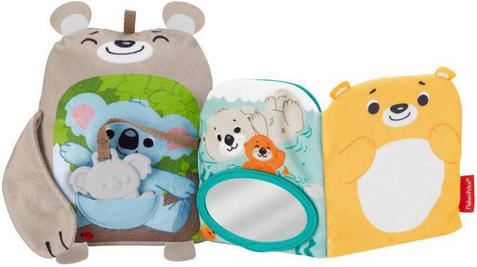 Fisher Price knuffelbaar activiteiten boekje