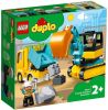 LEGO Duplo Construction Truck & Graafmachine Met Rupsbanden 10931 online kopen