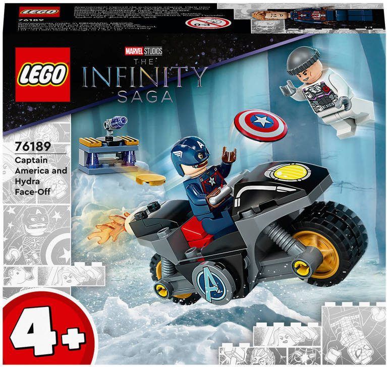 LEGO Marvel Super Heroes Marvel Captain America Hydra Confrontatie Set