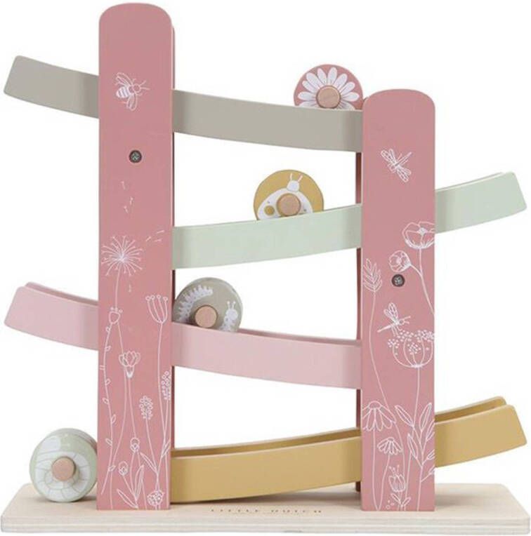 Little Dutch houten rollerbaan Wild Flowers