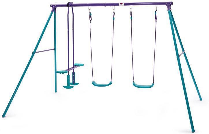Plum schommelset Jupiter turquoise