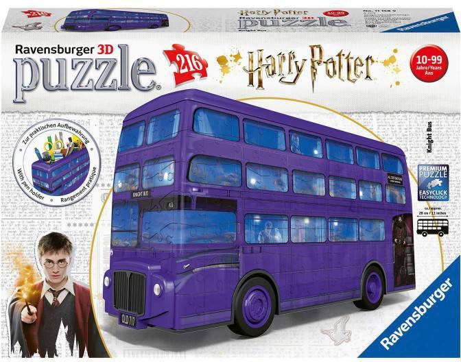 Ravensburger Harry Potter Ridderbus 3D Legpuzzel(216 stukjes )