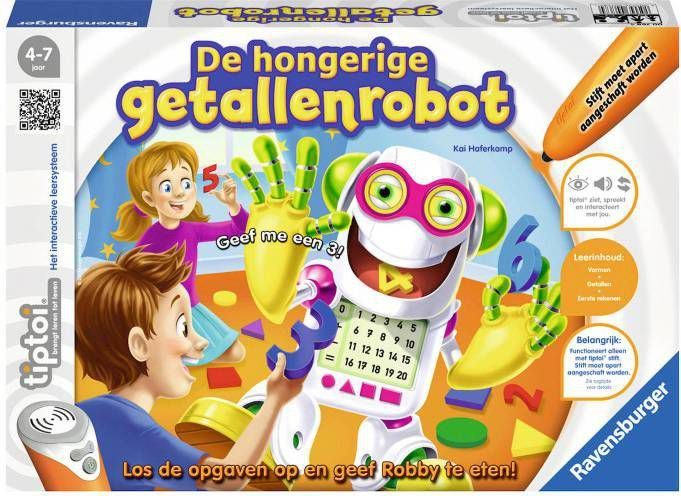 Ravensburger Tiptoi De hongerige getallenrobot