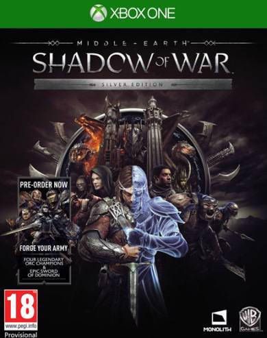 GameResource Xbox One Shadow Of War Middle Earth Silver Edition
