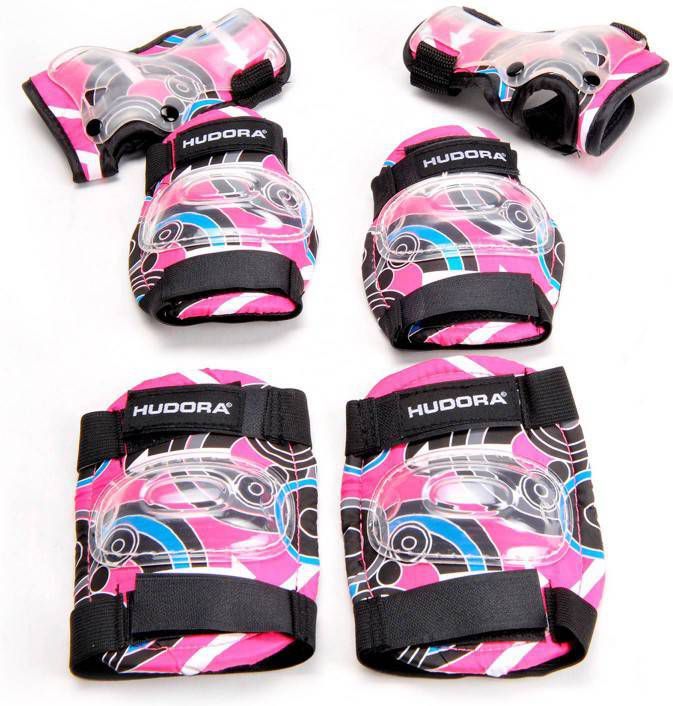 Hudora  Beschermers-set Pink Style, Gr. M 83344
