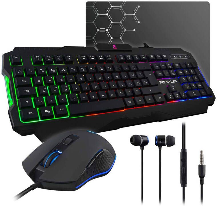 G-LAB The G Lab Helium Gaming Combo, Keyboard