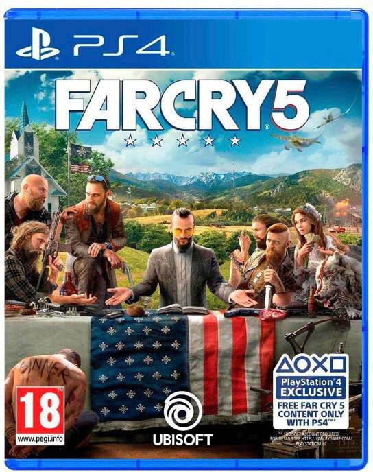 Ubisoft playstation FAR CRY 5 STANDARD EDITION PS4
