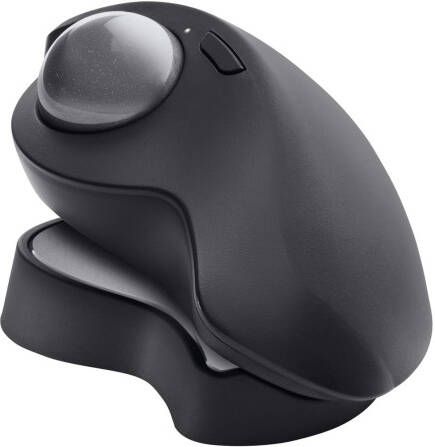 Logitech MX ERGO Trackball Draadloze Muis Zwart