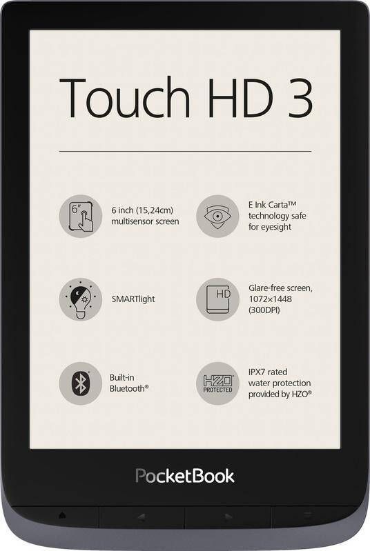 PocketBook Touch HD 3 e Reader grijs