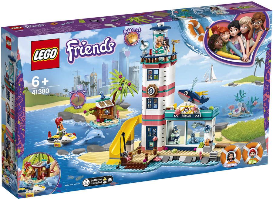 Lego Friends Lighthouse Rescue Center Sea Life Vet Set(41380 )